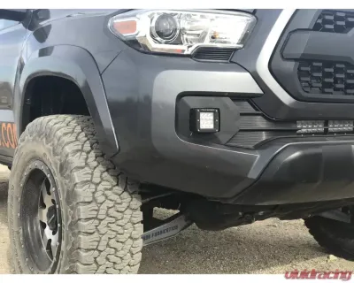 Cali Raised LED Fog Mounts 18W Spot 3x2 Pods Adapters Toyota Tacoma 2016-2021 - CR2531