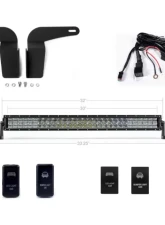 Cali Raised LED Lower Bumper Flush Mounts 32-Inch Combo LED Bar Wiring Harness Toyota Tacoma 2005-2015                                     - CR2454 - Image 5