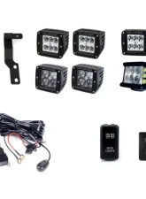 Cali Raised LED Ditch Mount 27W Side Projecting Pods Wiring Harness Toyota Tacoma 2005-2015                                     - CR2866 - Image 2