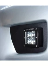 Cali Raised LED Fog Mounts 18W Spot 3x2 Amber Pods Adapters Toyota Tacoma 2012-2015                                     - CR2458 - Image 2