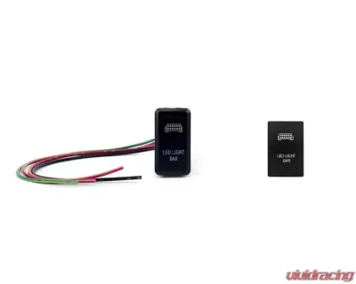 Cali Raised LED Roof Mounts 52-Inch Combo Curved LED Bar Wiring Harness Toyota Tacoma 2005+ - CR2463