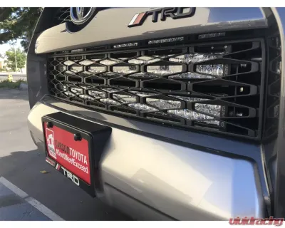 Cali Raised LED Hidden Bumper Mounts 32-Inch Combo LED Bar Wiring Harness Toyota 4Runner 2014+ - CR2476