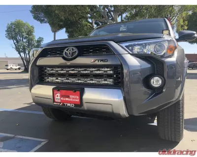 Cali Raised LED Hidden Bumper Mounts 32-Inch Combo LED Bar Wiring Harness Toyota 4Runner 2014+ - CR2476
