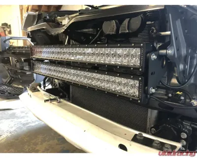 Cali Raised LED Hidden Bumper Mounts 32-Inch Combo LED Bar Wiring Harness Toyota 4Runner 2014+ - CR2476