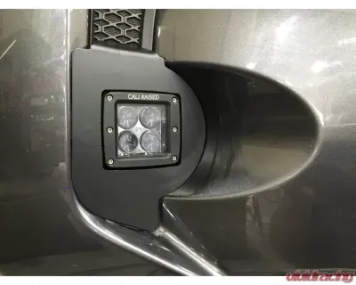 Cali Raised LED Fog Mounts 18W Spot 3x2 Pods Adapters Toyota 4Runner 2014-2021 - CR2553