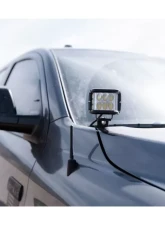Cali Raised LED Ditch Mount 27W Side Projecting Pods Wiring Harness Toyota 4Runner 2014-2021                                     - CR2547 - Image 8