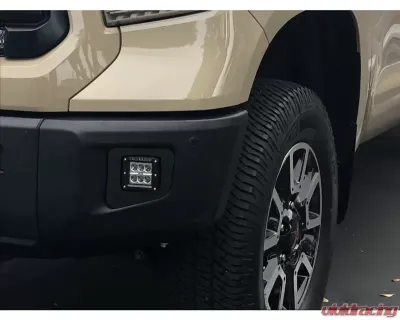 Cali Raised LED Fog Mounts 18W Spot 3x2 Pods Adapters Toyota 4Runner 2014-2021 - CR2567