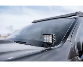 Cali Raised LED Ditch Mount 18W 3x2 Amber LED Pods Wiring Harness Chevrolet Colorado | GMC Canyon 2015-2021