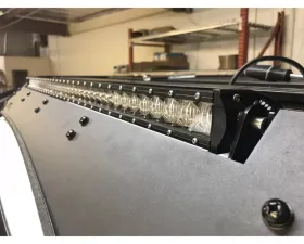 Cali Raised LED 40-Inch Cut Out Prinsu Roof Rack Mounts 42-Inch Combo Amber Single Row LED Bar Wiring Harness
