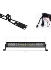Cali Raised LED 22-Inch LED Bar Lower Bumper Hidden Mounts Dodge 2500 | 3500 2010-2018                                     - CR2344 - Image 3