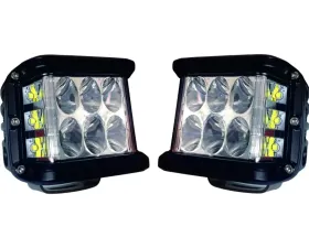 Cali Raised LED 27W Side Shooter Pods Pair LED