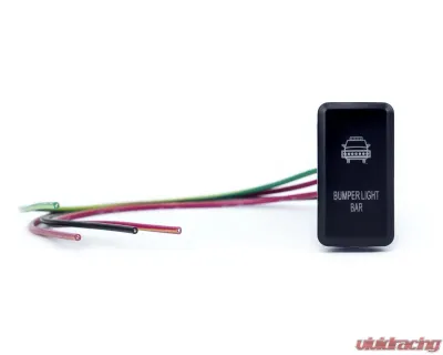 Cali Raised LED Toyota OEM Light Switch "Bumper Light Bar" Blue LED - CR2389
