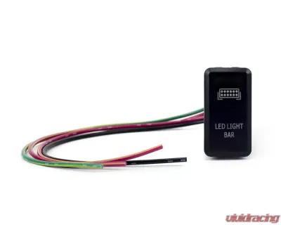 Cali Raised LED Small Toyota OEM Light Switch "Light Bar" Blue LED - CR2385