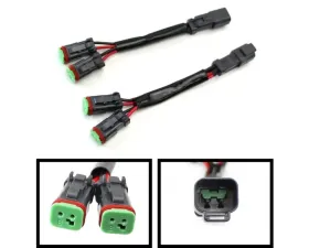 Cali Raised LED DT Plug Splitter LED