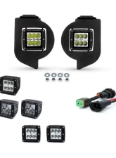 Cali Raised LED Pod Fog Mounts Toyota 4Runner 2014-2021                                     - CR2354 - Image 2