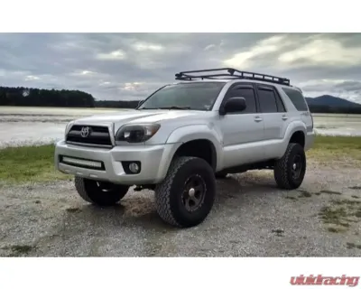 Cali Raised LED Lower Bumper Flush Mounts for 32-Inch LED Bar Toyota 4Runner 03-09 - CR2334