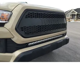 Cali Raised LED Bar Lower Bumper Flush Mounts for 32-Inch LED Toyota Tacoma 2016-2021