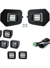 Cali Raised LED Pod Fog Mounts Toyota Tacoma 2016-2021                                     - CR2359 - Image 2