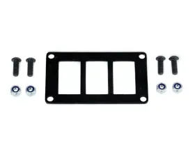 Cali Raised LED Rocker Style Switch Panel 3 Switch Toyota Tacoma 2005-2021