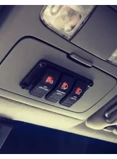 Cali Raised LED Rocker Style Switch Panel 3 Switch Toyota Tacoma 2005-2021                                     - CR2379 - Image 3