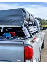 Cali Raised LED Mid Height Overland Bed Rack Long Bed Toyota Tacoma 2005+                                     - CR3693 - Image 4