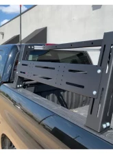 Cali Raised LED Mid Height Overland Bed Rack Long Bed  Toyota Tundra 2014+                                     - CR3711 - Image 2