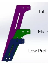 Cali Raised LED Mid Height Overland Bed Rack Long Bed  Toyota Tundra 2014+                                     - CR3711 - Image 3