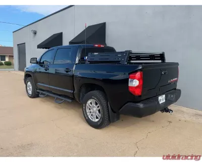 Cali Raised LED Mid Height Overland Bed Rack Long Bed  Toyota Tundra 2014+ - CR3711