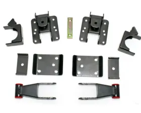 MaxTrac Rear Adjustable Lowering Flip Kit 2WD/4WD 3-4in GM C/K1500 07-15