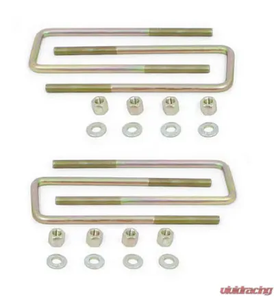 MaxTrac Rear U-Bolts 3in/4in Lift Blocks Set of 4 - 910104