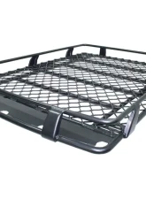 Ironman 4x4 Alloy Roof Rack Basket Cage Style - 2.2m x 1.25m                                     - IRRCAGE22-ALLOY - Image 2