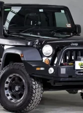 Ironman 4x4 Off Road Bumper  Jeep Wrangler JK Classic                                     - BBCD035K - Image 3
