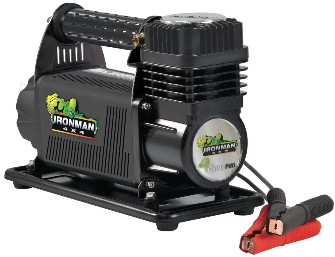 Ironman 4x4 AIR CHAMP PRO 5.65CFM - 12V Heavy Duty Portable Air Compressor - ICOMPRESSOR004