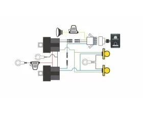 Ironman 4x4 Megatom Wiring Loom - Suits Set of Two 2 Megatom Lights