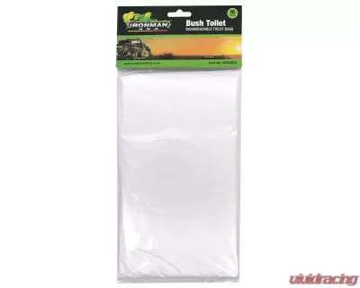 Ironman 4x4 Bush Toilet Replacement Biodegradable Bags 10 per pack - IBTBAGS
