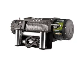 Ironman 4x4 12000LBS 12v Electric Steel Cable Monster Winch