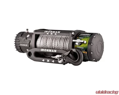 Ironman 4x4 MONSTER WINCH 12000LBS 12v Electric (Synthetic Rope) - WWB12000SR