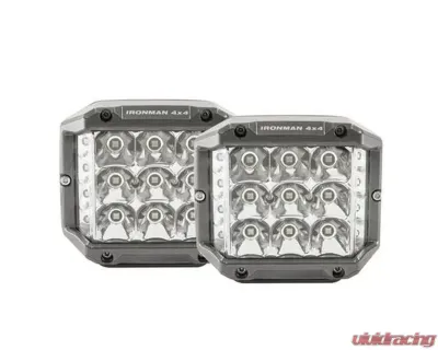 Ironman 4x4 5" Universal 61W LED with Side Shooters Kit - ILEDUNI5K