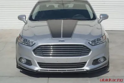 Rally Innovations 3-Piece Front Splitter Ford Fusion 2013-2021 - FO-P0H-FSP-01