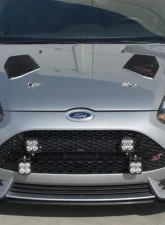 Rally Innovations 3-Piece Front Splitter Ford Focus ST 2013-2014                                     - FO-P3L-FSP-01 - Image 3