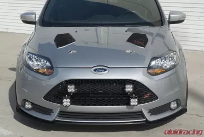 Rally Innovations 3-Piece Front Splitter Ford Focus ST 2013-2014 - FO-P3L-FSP-01