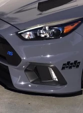 Rally Innovations 3-Piece Front Splitter Ford Focus RS 2016-2018                                     - FO-P3T-FSP-01 - Image 4