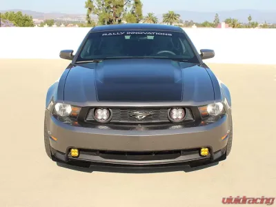 Rally Innovations 3-Piece Front Splitter Ford Mustang GT 2010-2012 - FO-P8C-FSP-02