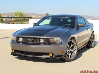 Rally Innovations 3-Piece Front Splitter Ford Mustang GT 2010-2012 - FO-P8C-FSP-02