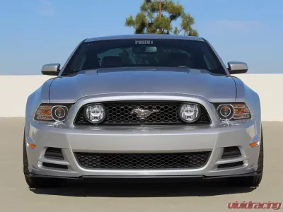 Rally Innovations 3-Piece Front Splitter Ford Mustang 2013-2014 - FO-P8C-FSP-03