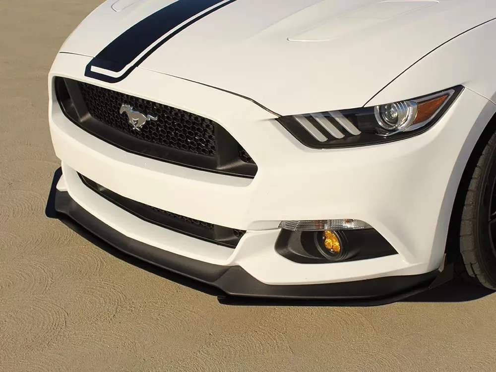 Rally Innovations 3-Piece Front Splitter Ford Mustang | GT 2015-2017 - FO-P8T-FSP-02