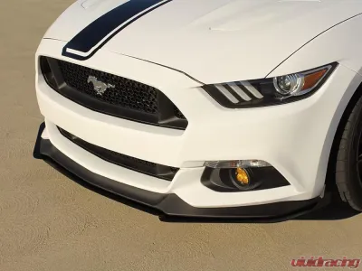 Rally Innovations 3-Piece Front Splitter Ford Mustang | GT 2015-2017 - FO-P8T-FSP-02