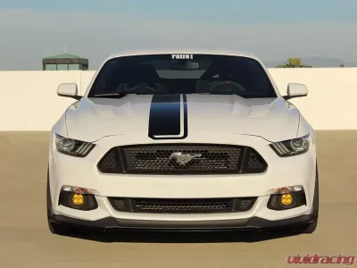 Rally Innovations 3-Piece Front Splitter Ford Mustang | GT 2015-2017 - FO-P8T-FSP-02