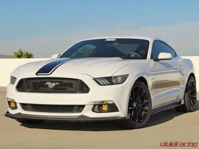 Rally Innovations 3-Piece Front Splitter Ford Mustang | GT 2015-2017 - FO-P8T-FSP-02