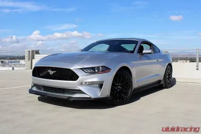 Rally Innovations 3-Piece Front Splitter Ford Mustang | GT 2018-2023 - FO-P8T-FSP-03